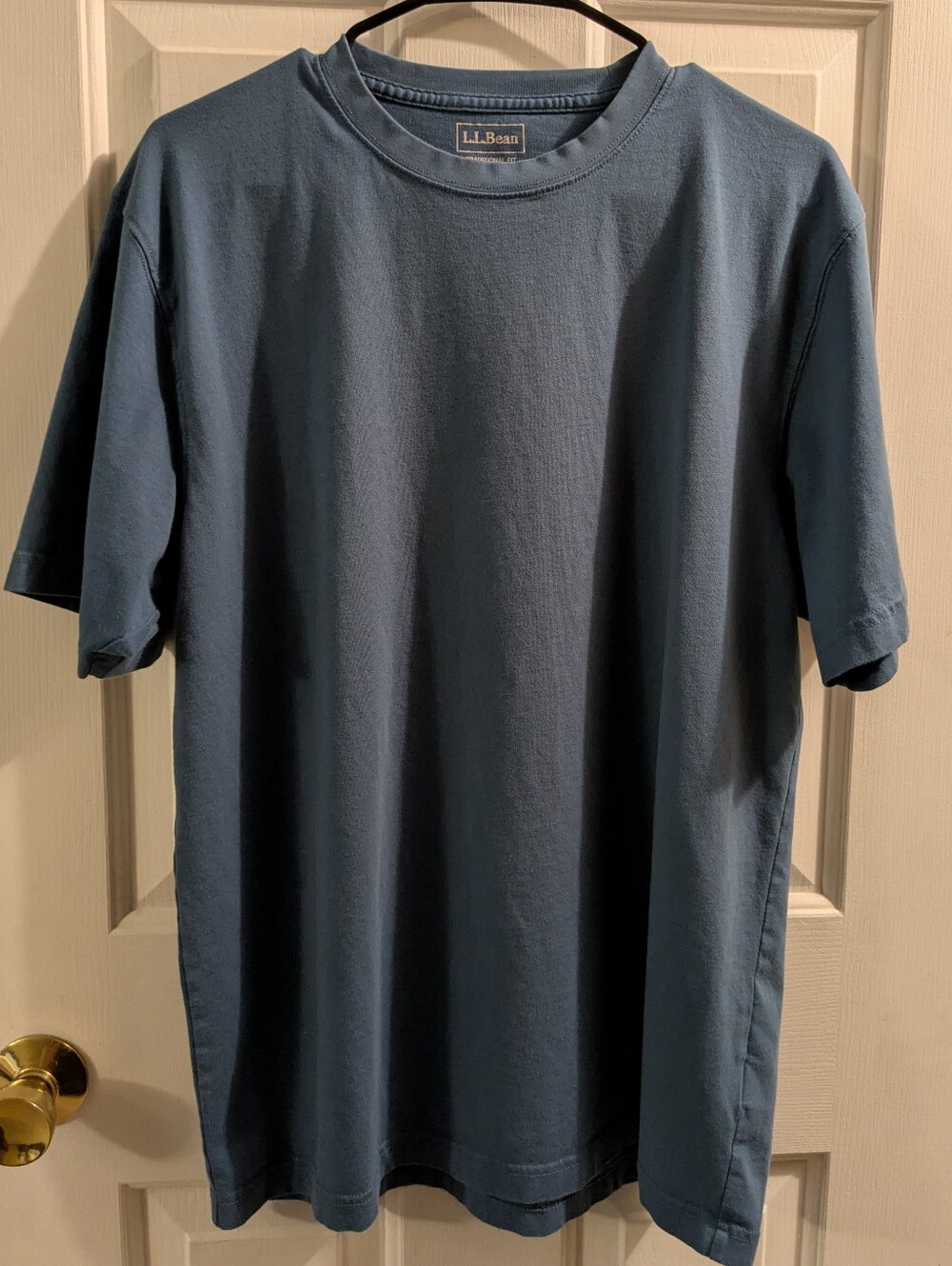 Men's L.L. Bean Faded Blue T-shirt
